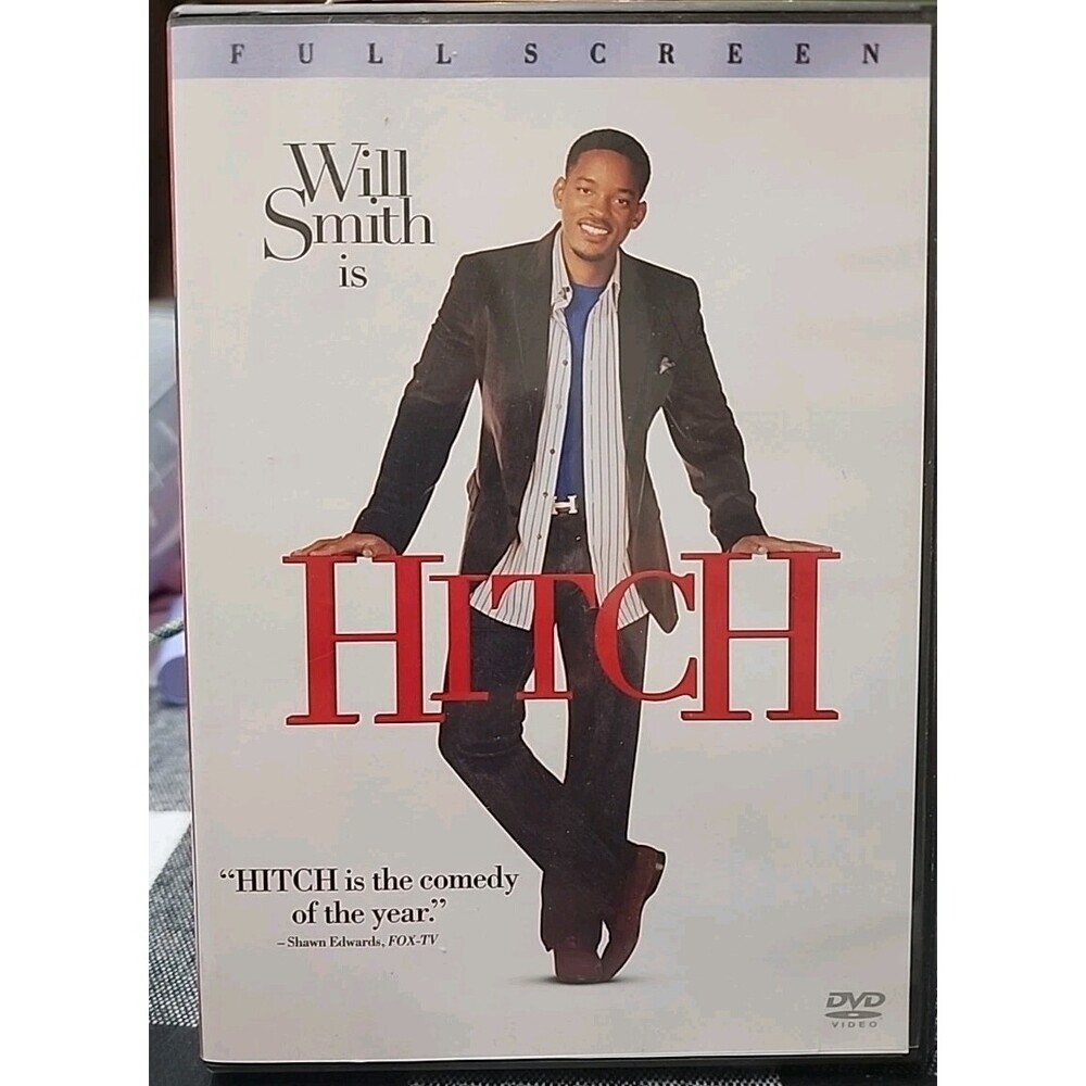 Hitch (DVD, 2005, Full Frame) Disc Only  2505